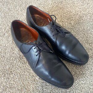 Dack's Leather Men's Black Oxford Shoes Size‎ 10 Made in Canada